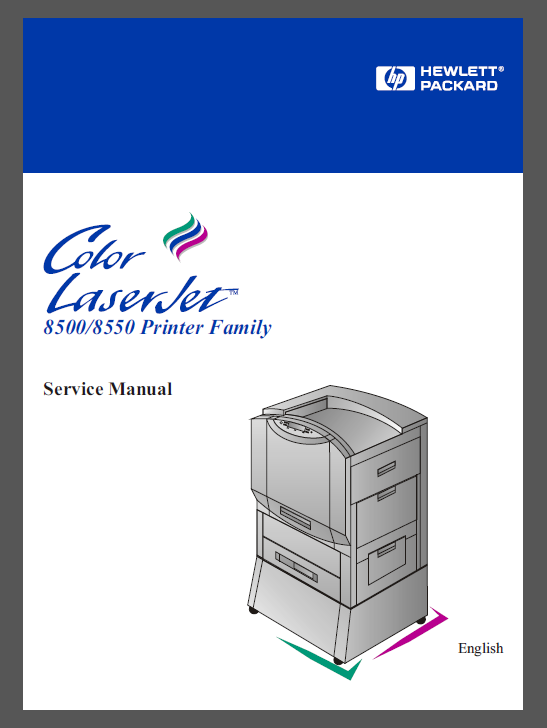 HP Color LaserJet 8500 8550 Service Manual-1